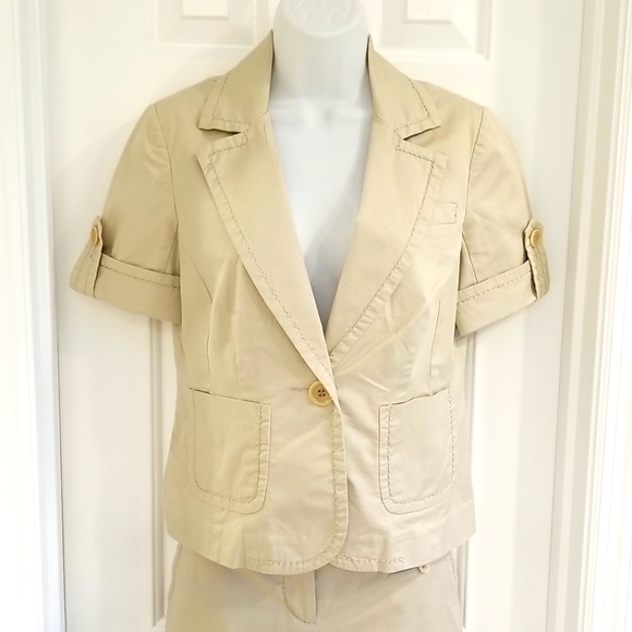 Trina Turk Pants - Trina Turk Khaki Jacket Pants Size 4